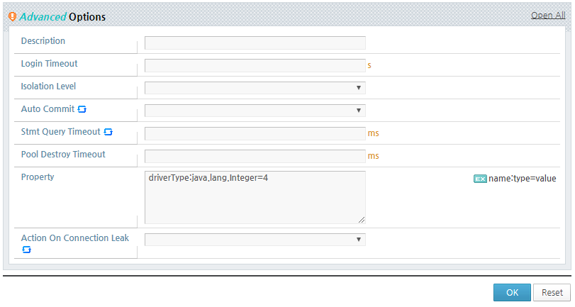 Configuring a DB2 Type4 Connection Pool Data Source (2)
