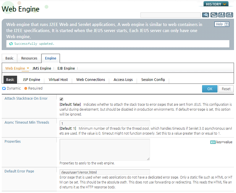 Configuring Stack Trace Attachment - Configuration