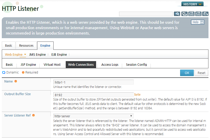 Configuring HTTP Listeners - Basic Configuration