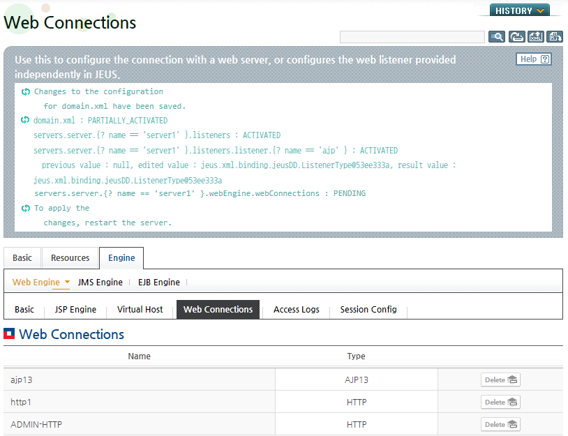 Configuring AJP Listeners - Result